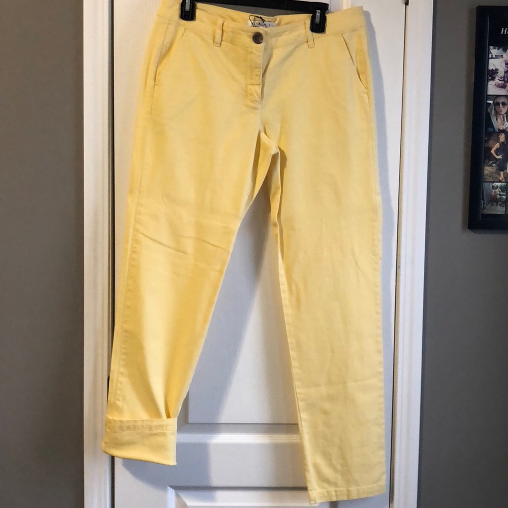 Yellow cabi pants